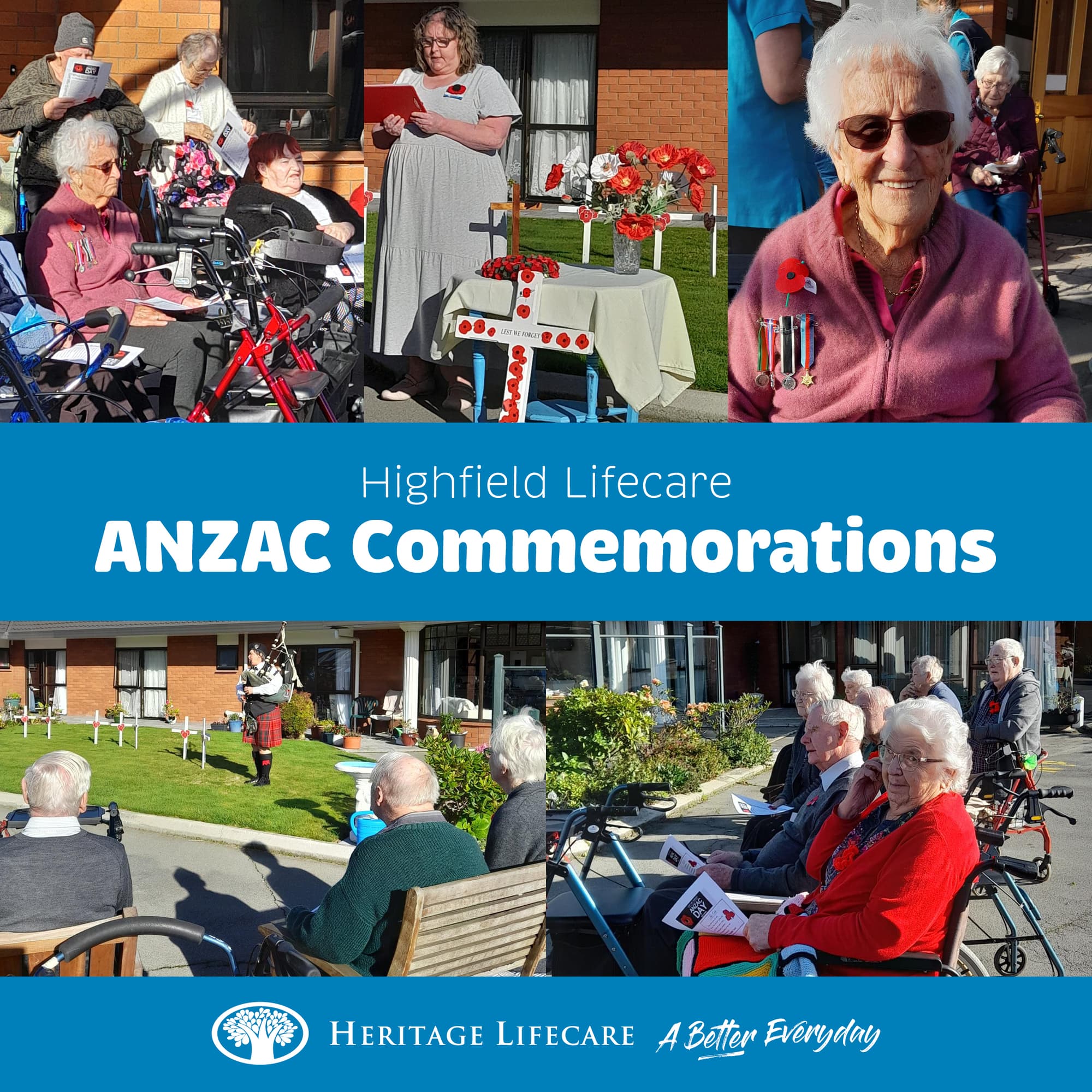 ANZAC Day Commemorations at Highfield