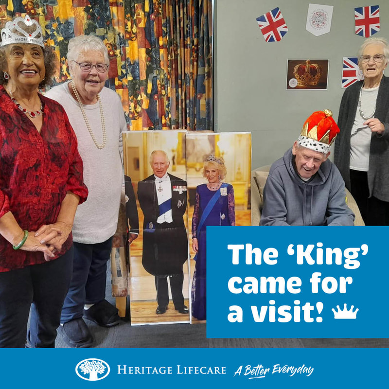  The ‘King’ came for a visit!