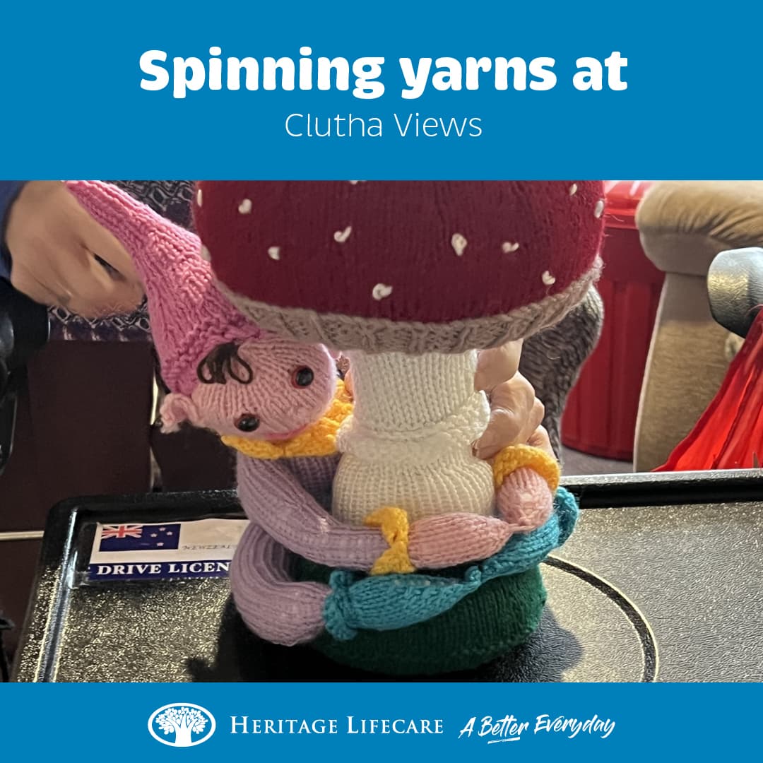Spinning yarns at Clutha Views