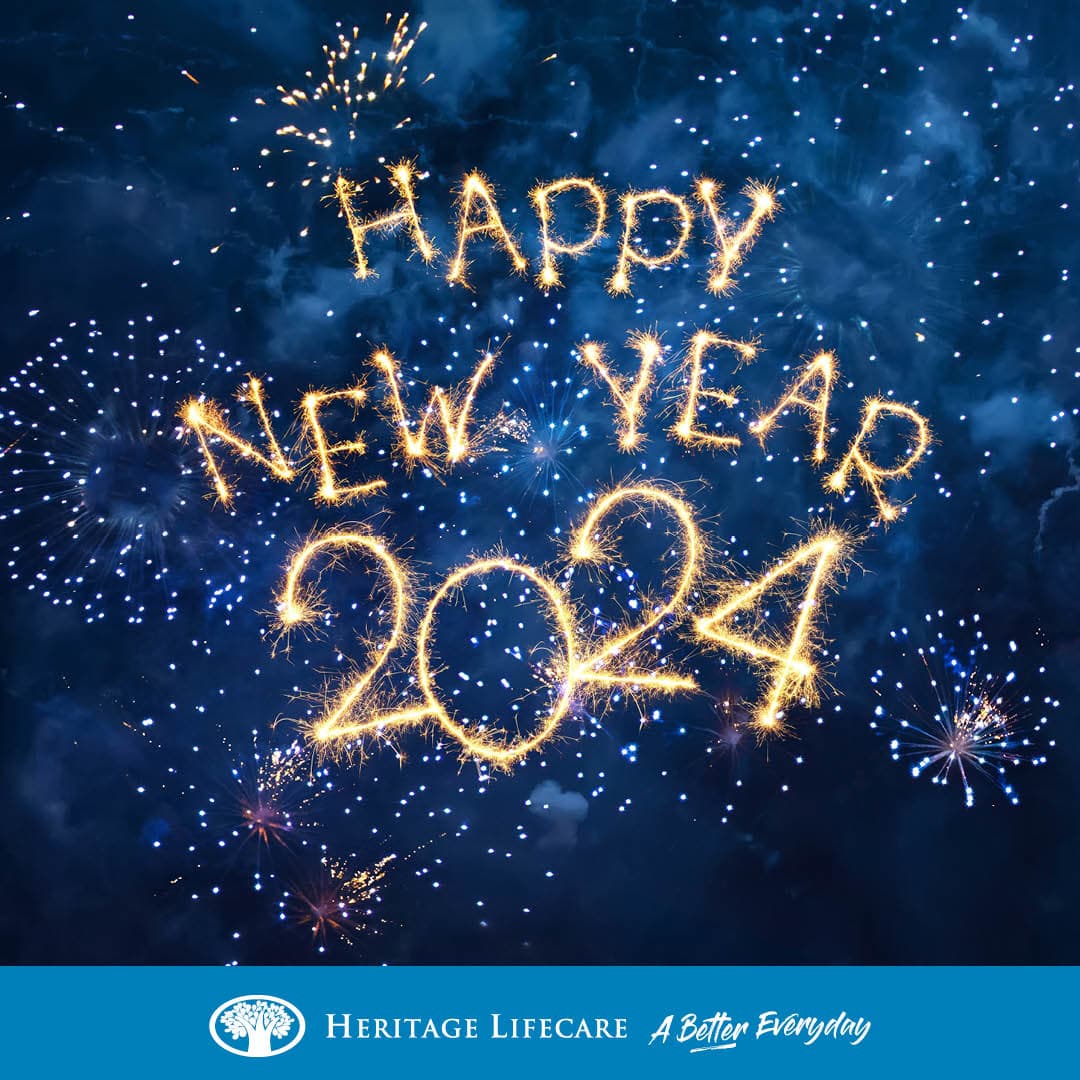 ​Happy New Year to our amazing Heritage Lifecare whānau!