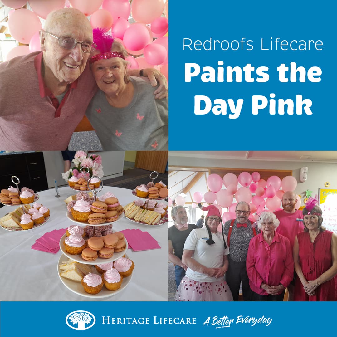​Redroofs Lifecare Paints the Day Pink