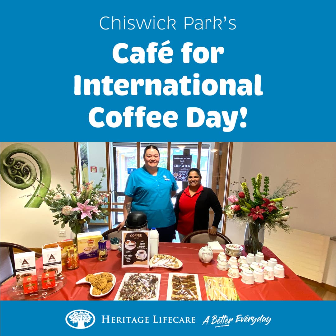 ​Chiswick Park's Café for International Coffee Day!
