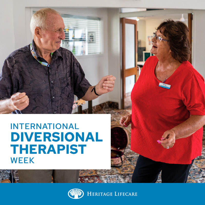 International Diversional Therapist Week!