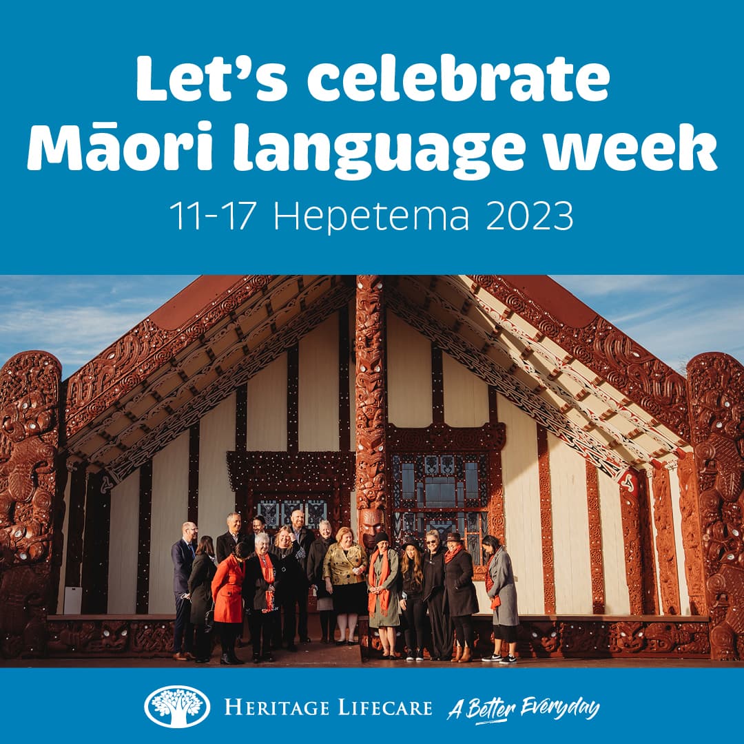Te Wiki o te Reo Māori - Māori Language Week.
