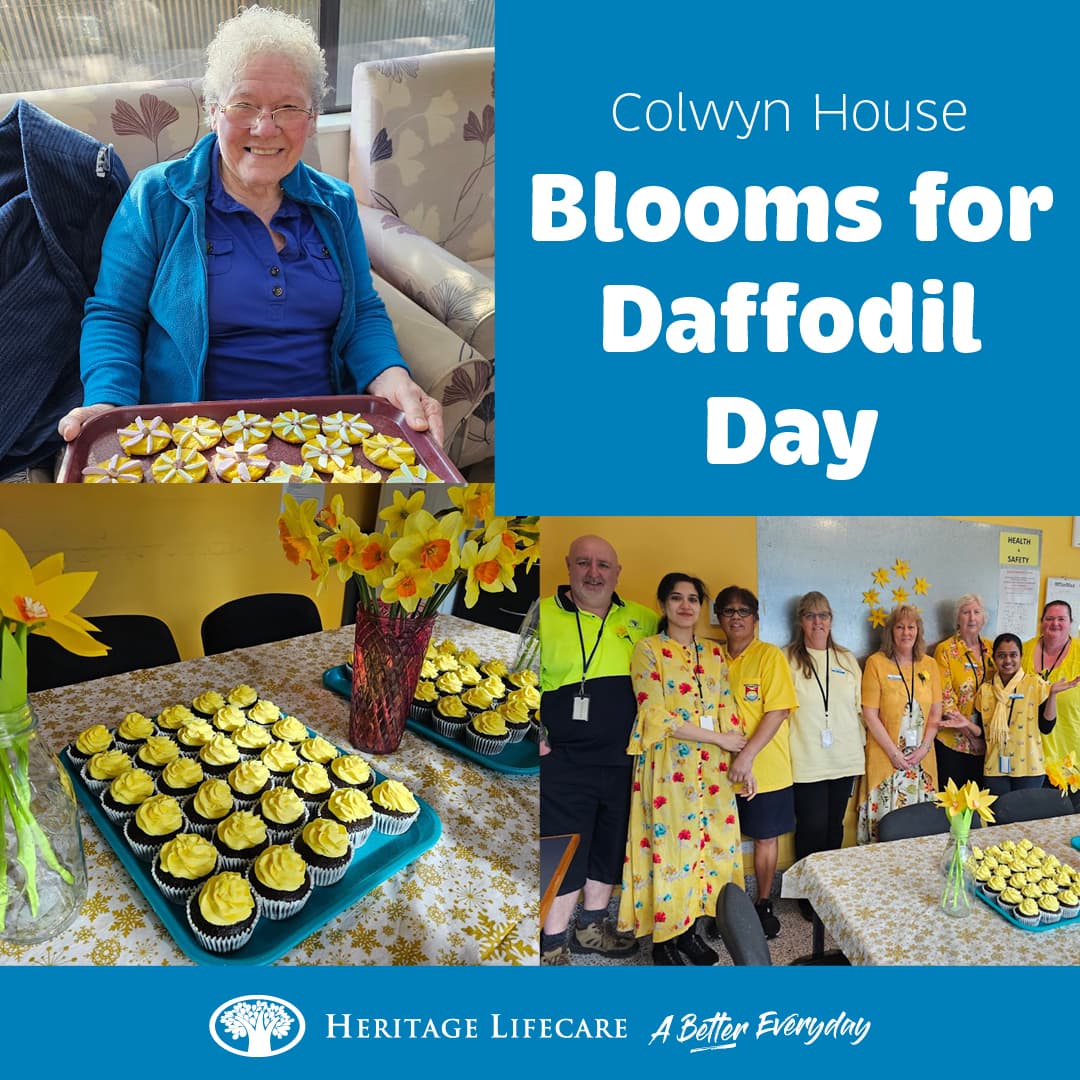 ​Colwyn House Blooms for Daffodil Day