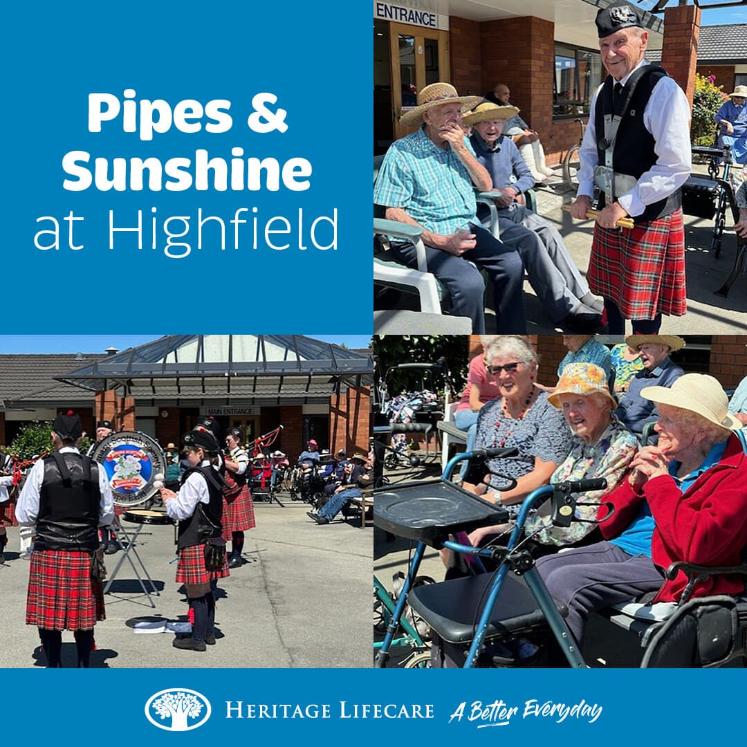 Pipes and Sunshine at Highfield