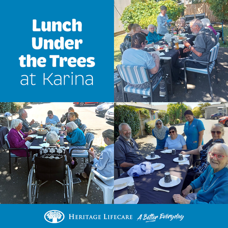 Lunch Under the Trees at Karina
