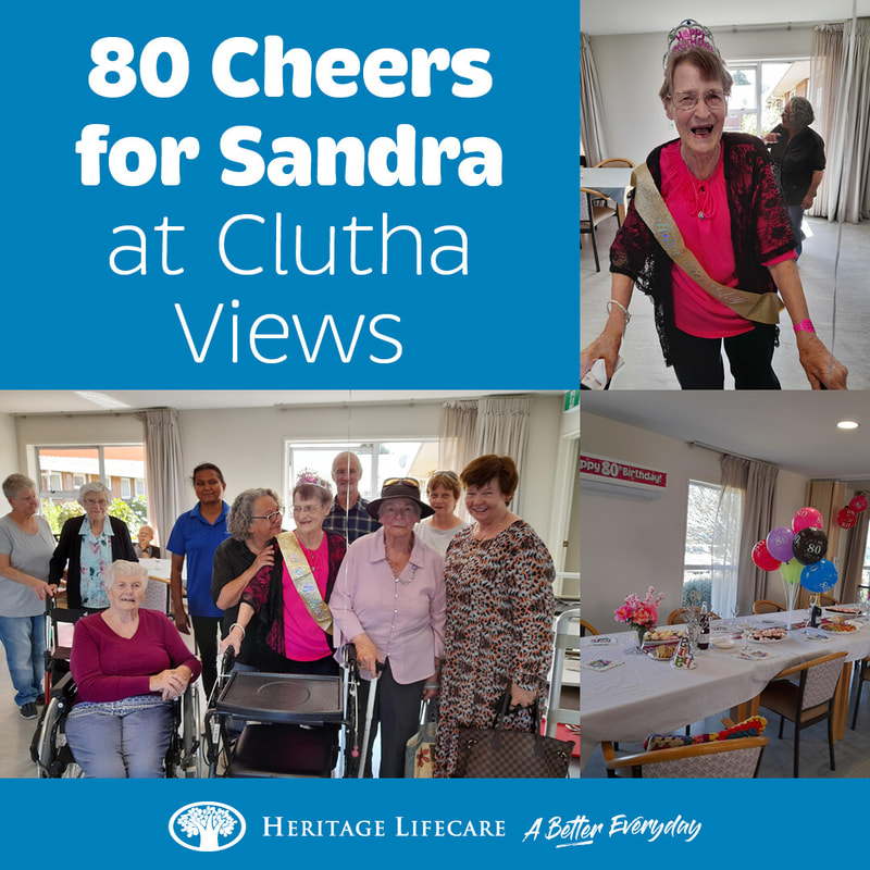 ​80 Cheers for Sandra at Clutha Views