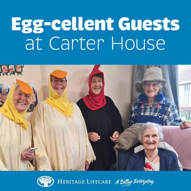 ​Egg-cellent Guests at Carter House