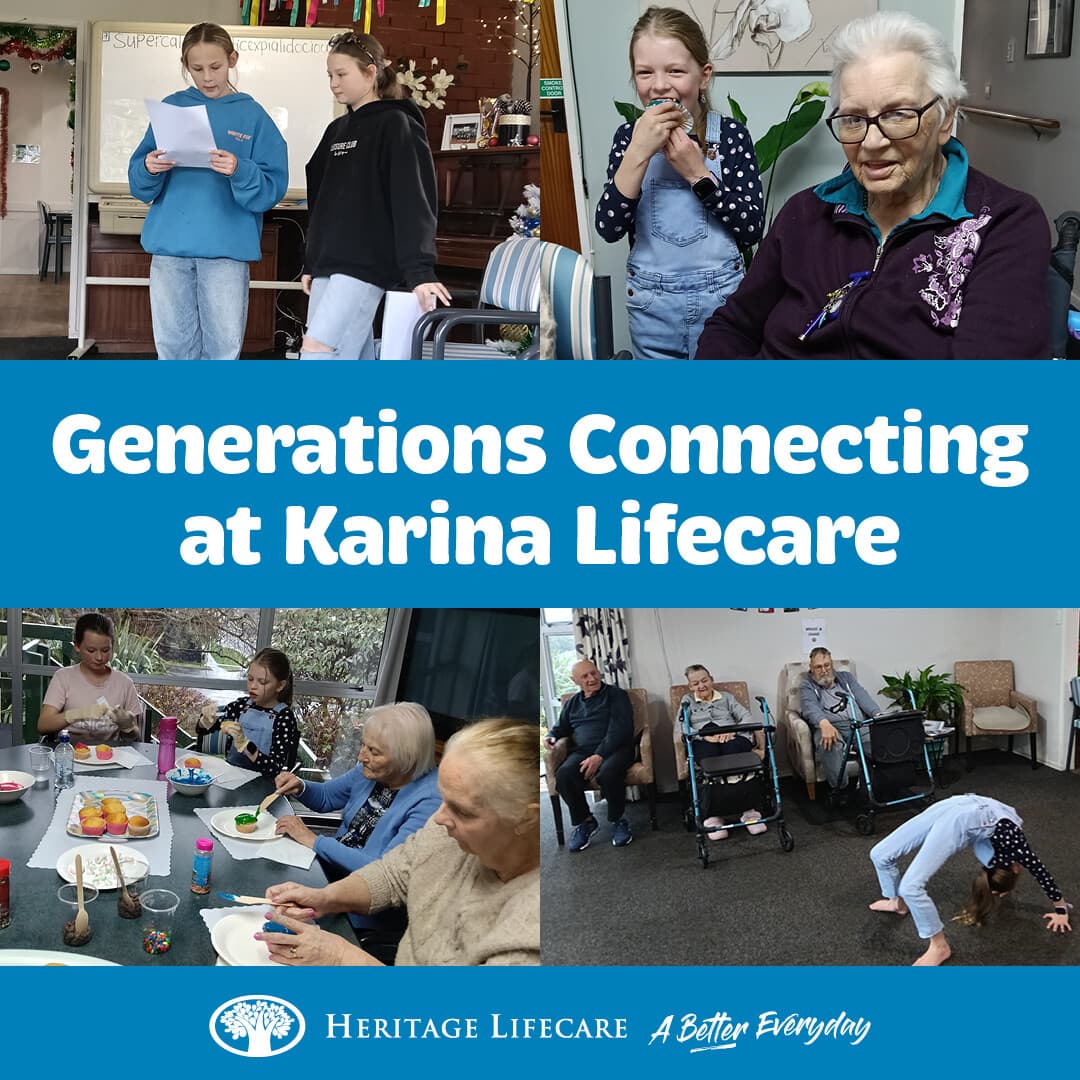 Generations Connecting at Karina Lifecare