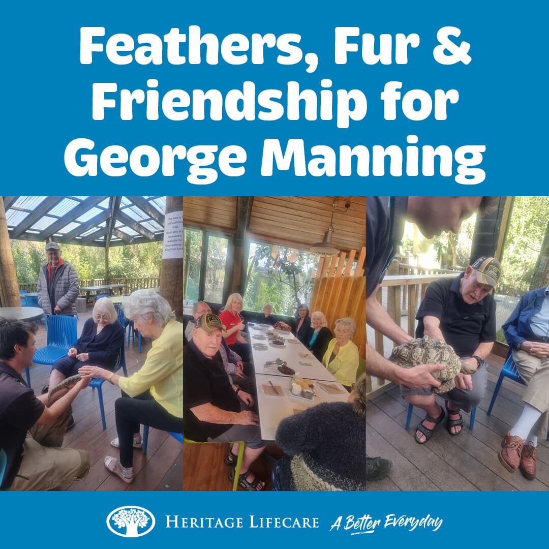 ​Feathers, Fur & Friendship for George Manning