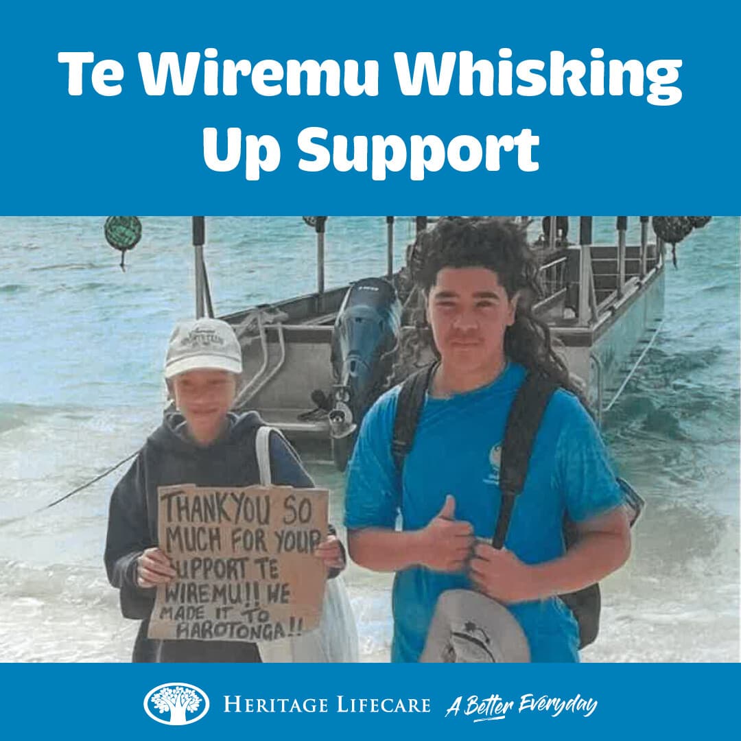 ​Te Wiremu Whisking Up Support