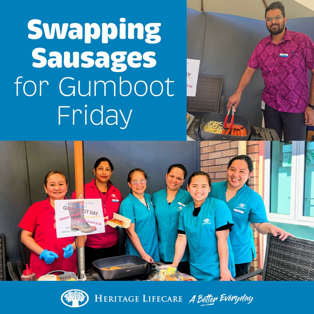 Swapping Sausages for Gumboot Friday