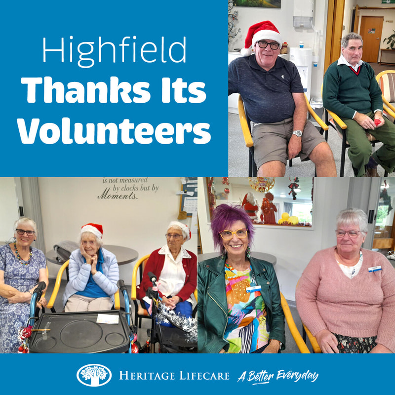 Highfield Thanks Its Volunteers