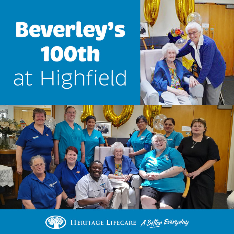Beverley’s 100th at Highfield