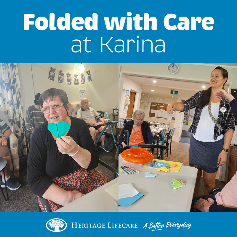 ​Folded with Care at Karina