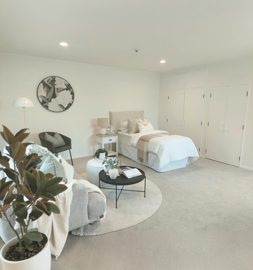 Wardrobe storage and study nook