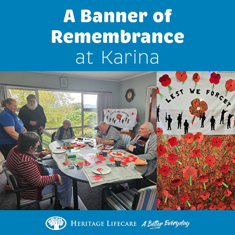 A Banner of Remembrance at Karina