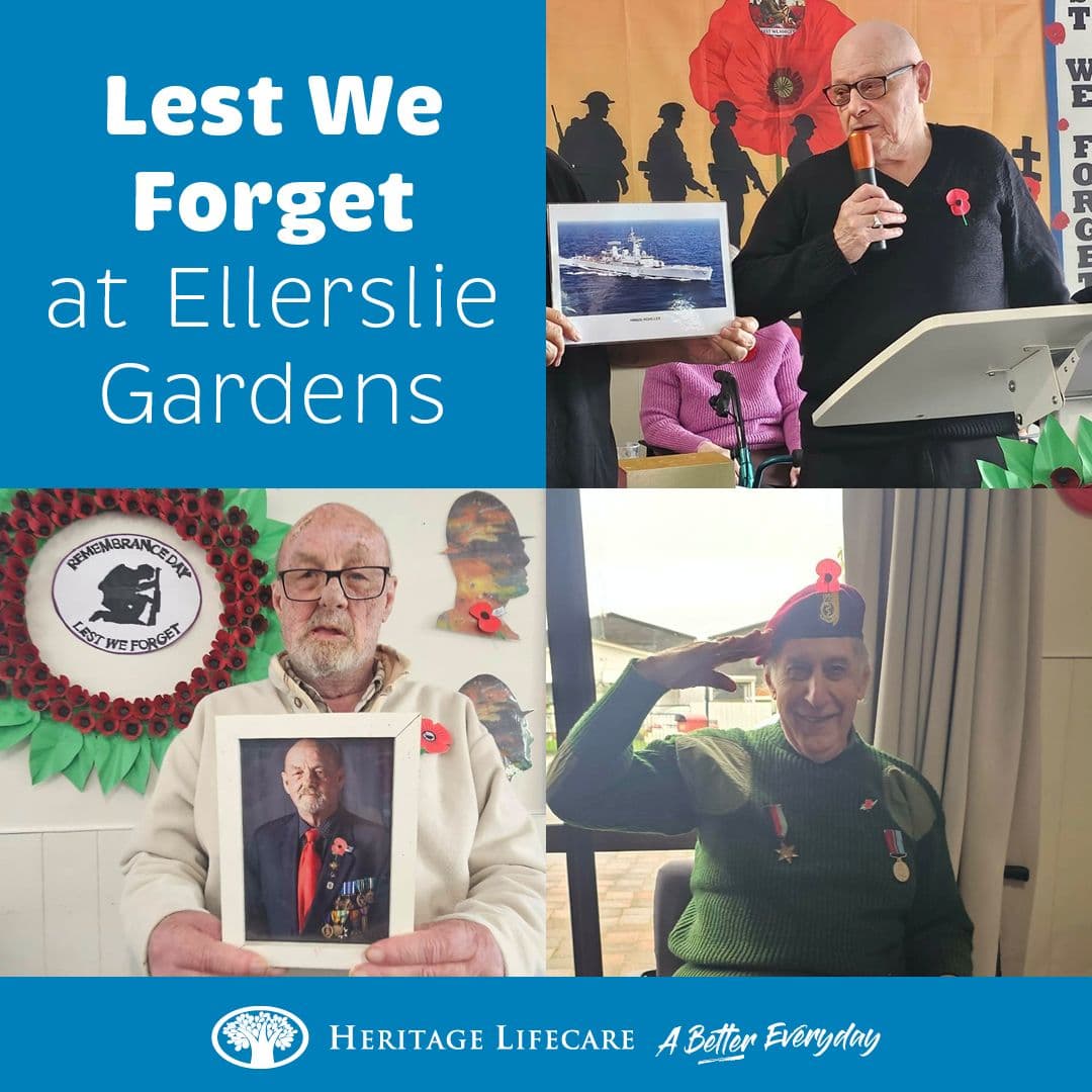 Lest We Forget at Ellerslie Gardens