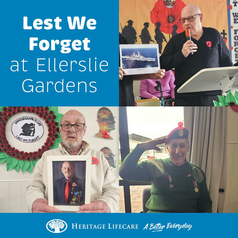 Lest We Forget at Ellerslie Gardens