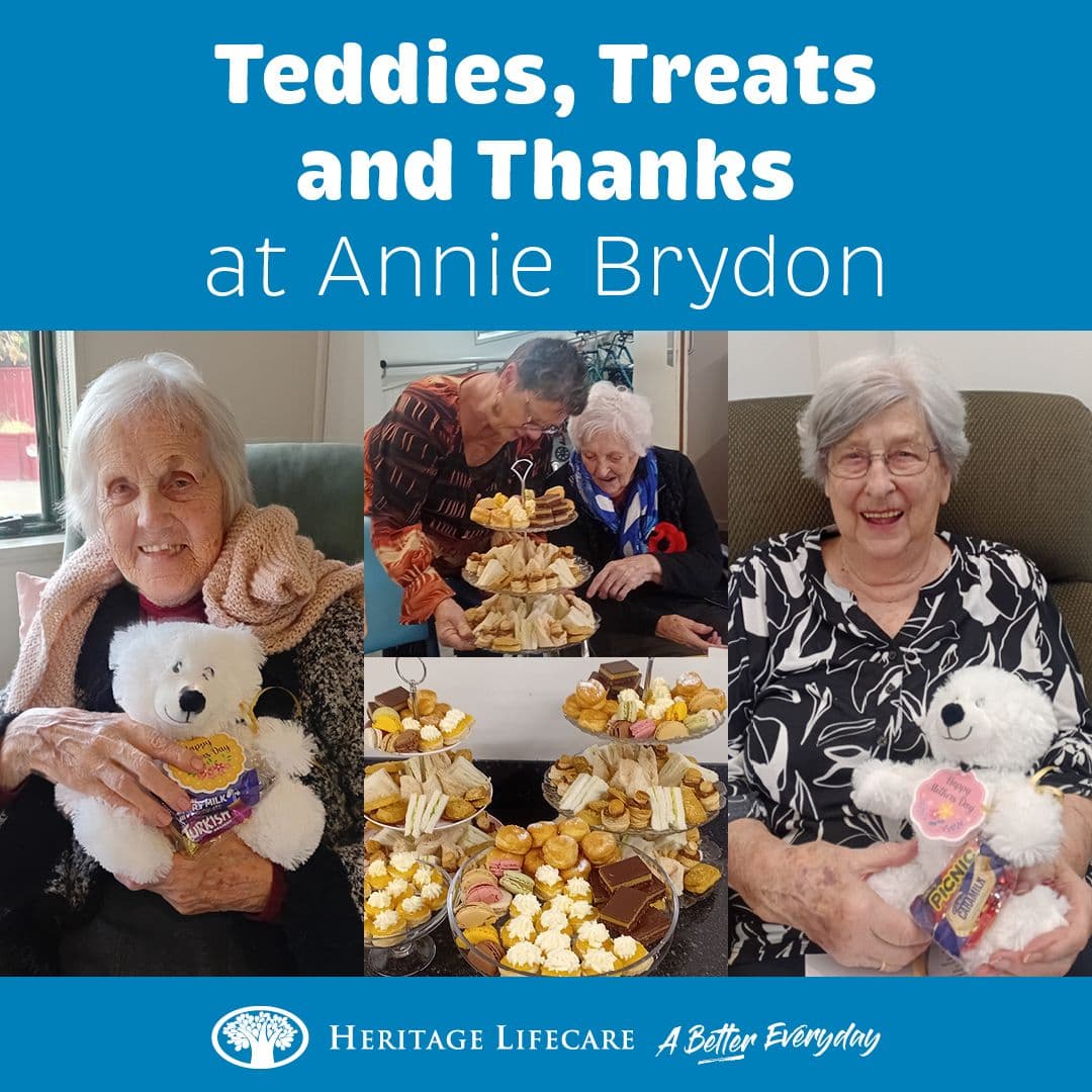 Teddies, Treats and Thanks at Annie Brydon