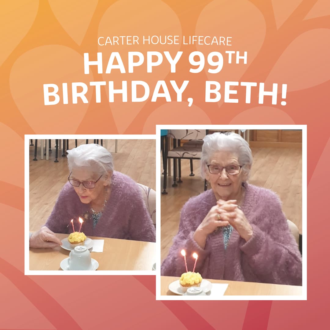 Happy 99th Birthday Beth!