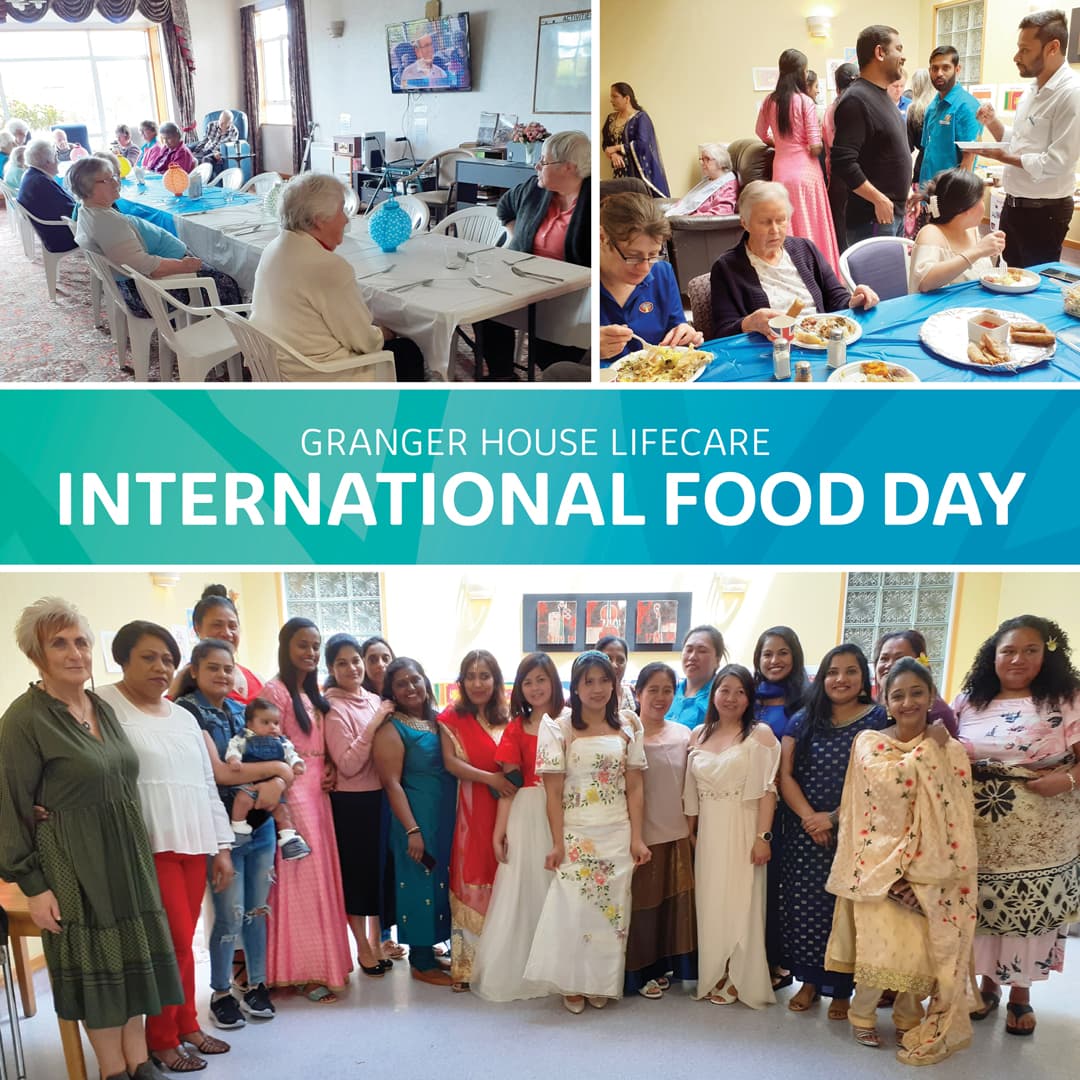 Granger House International Food Day!