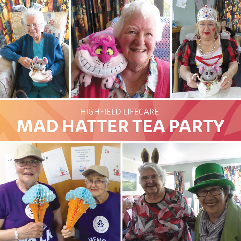 Mad Hatter Tea Party at Highfield Lifecare!