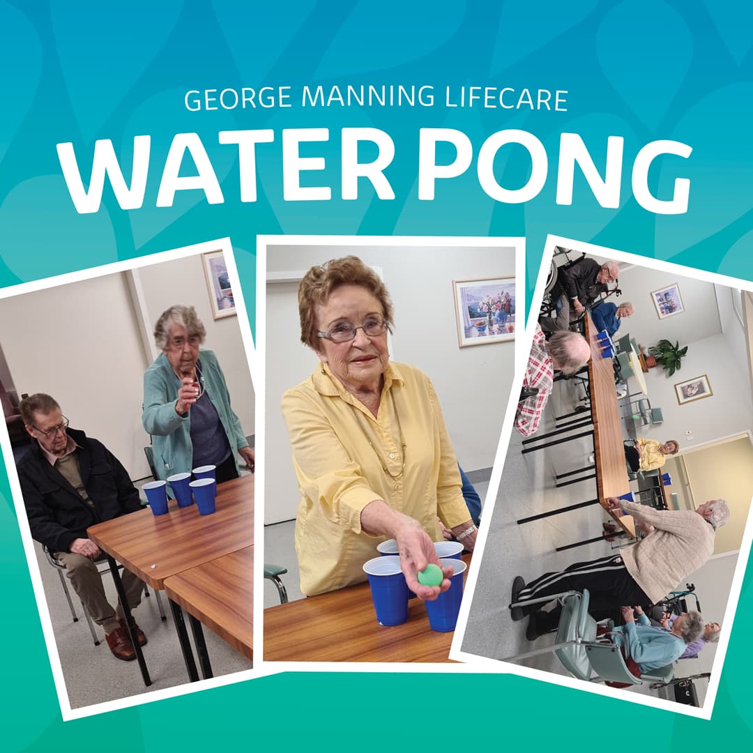 George Manning Water Pong 