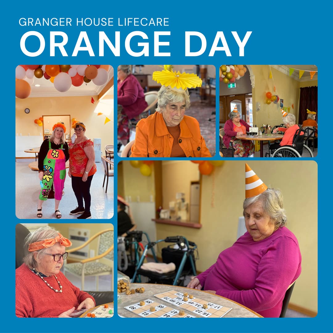 Orange Day at Granger House!