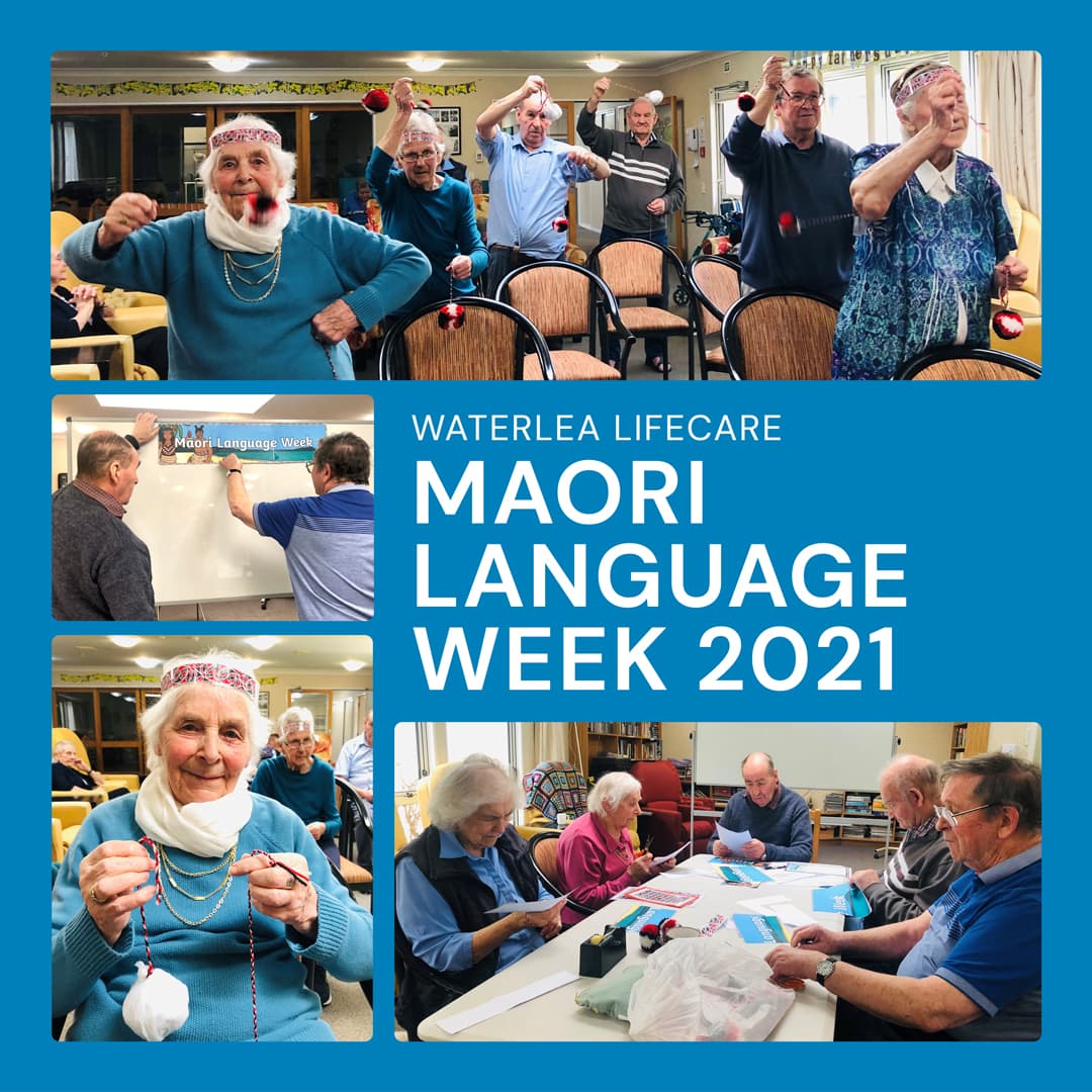 Māori Language Week at Waterlea Lifecare!