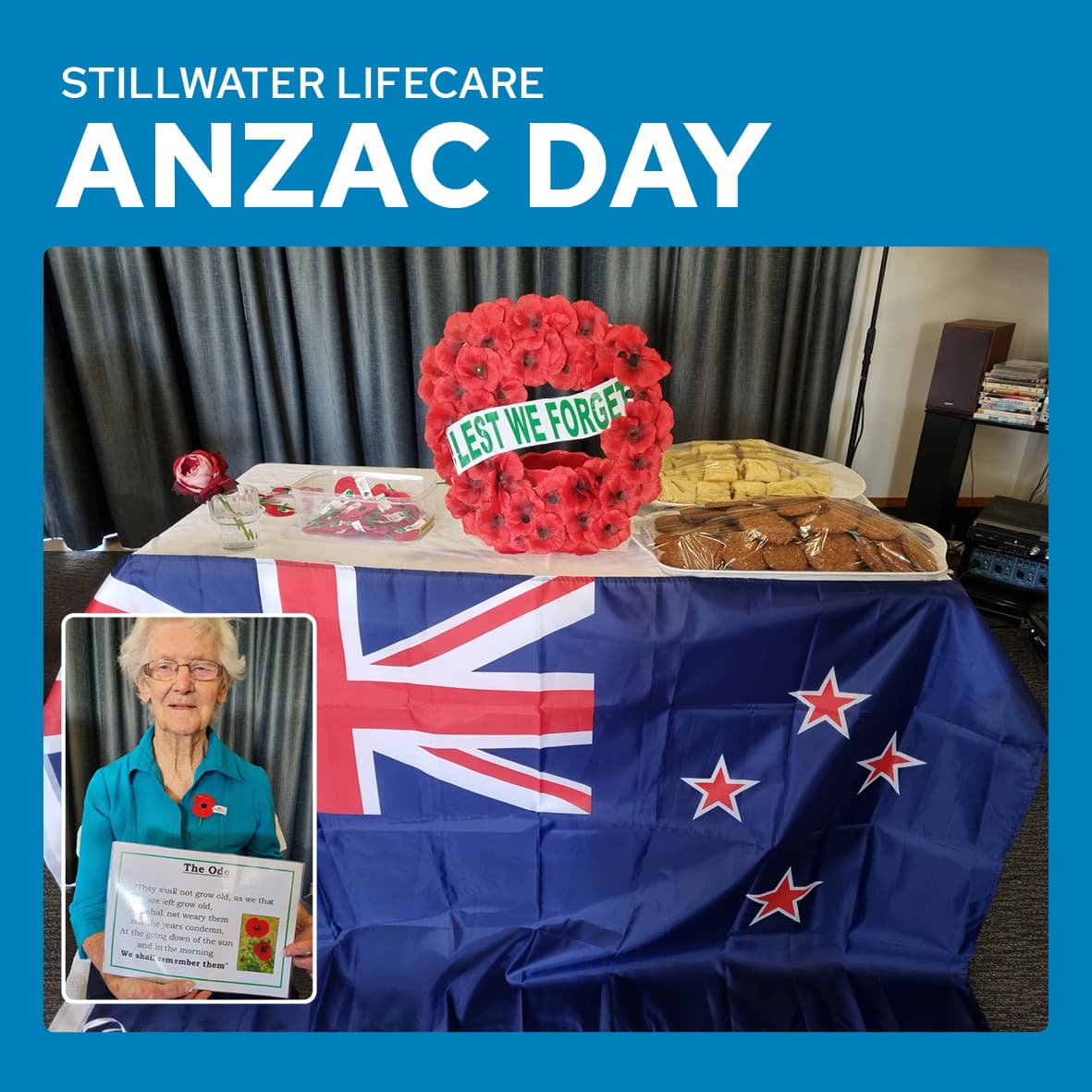 ​Stillwater Lifecare celebrates Anzac Day