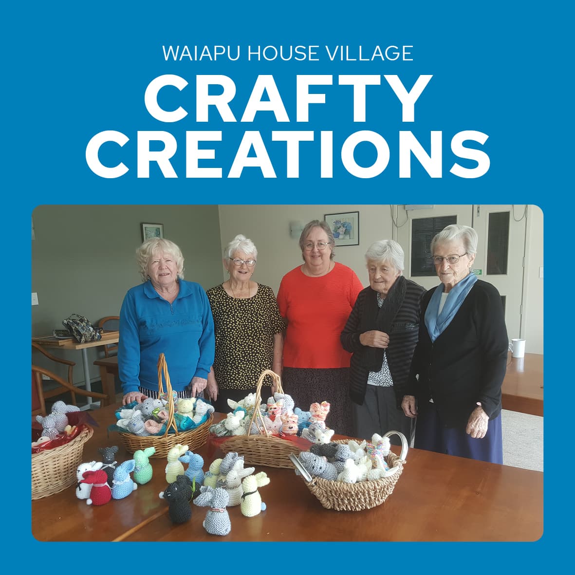 Waiapu House Crafty Creations team