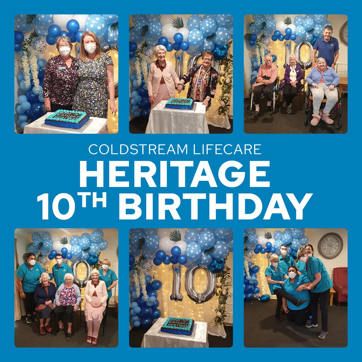Coldstream Lifecare & Village celebrate Heritage's 10th birthday