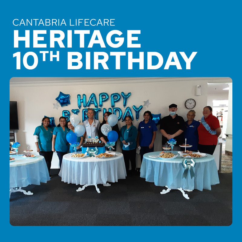 Cantabria Lifecare & Village celebrate Heritage's 10th birthday 