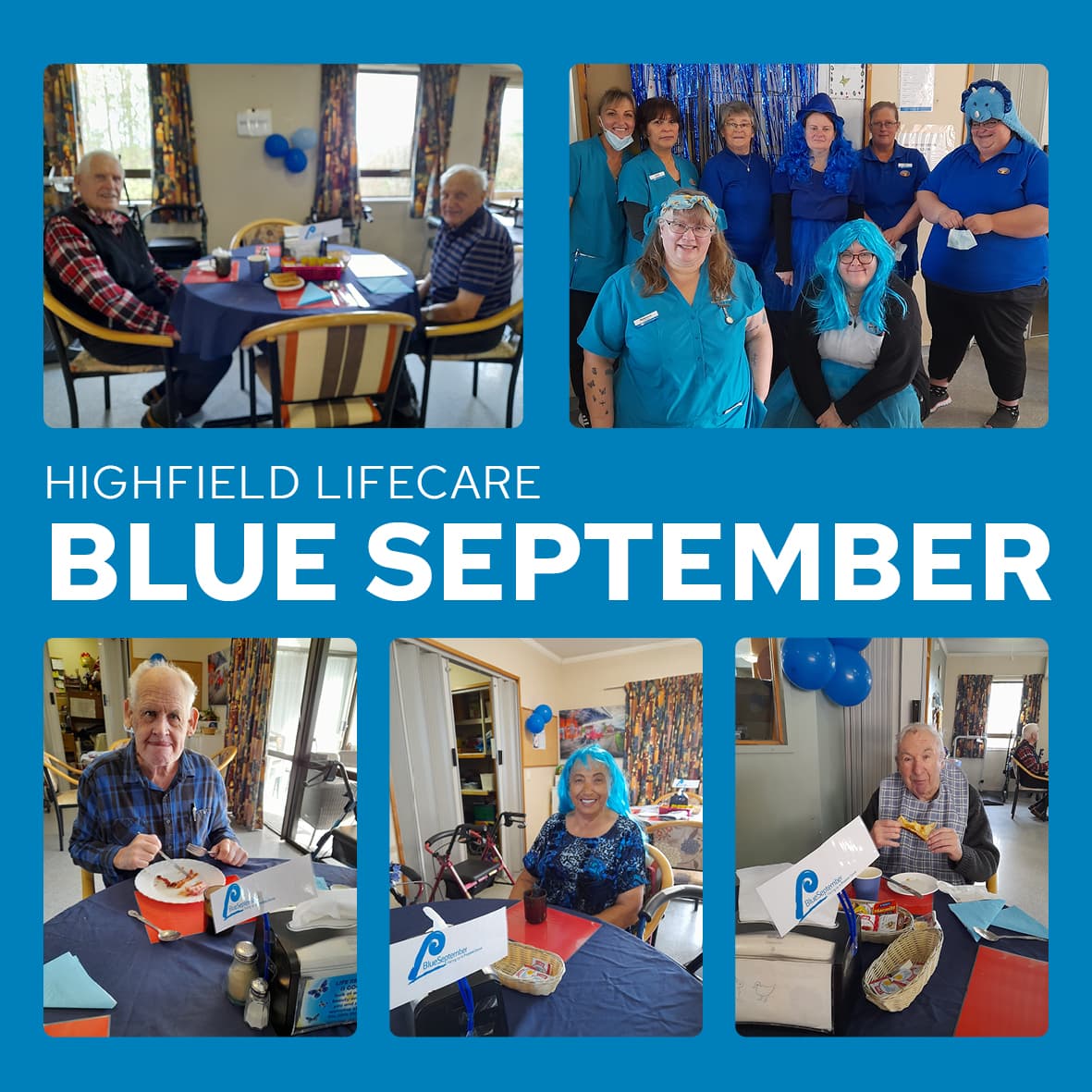 Highfield hosts a Blue September breakfast 