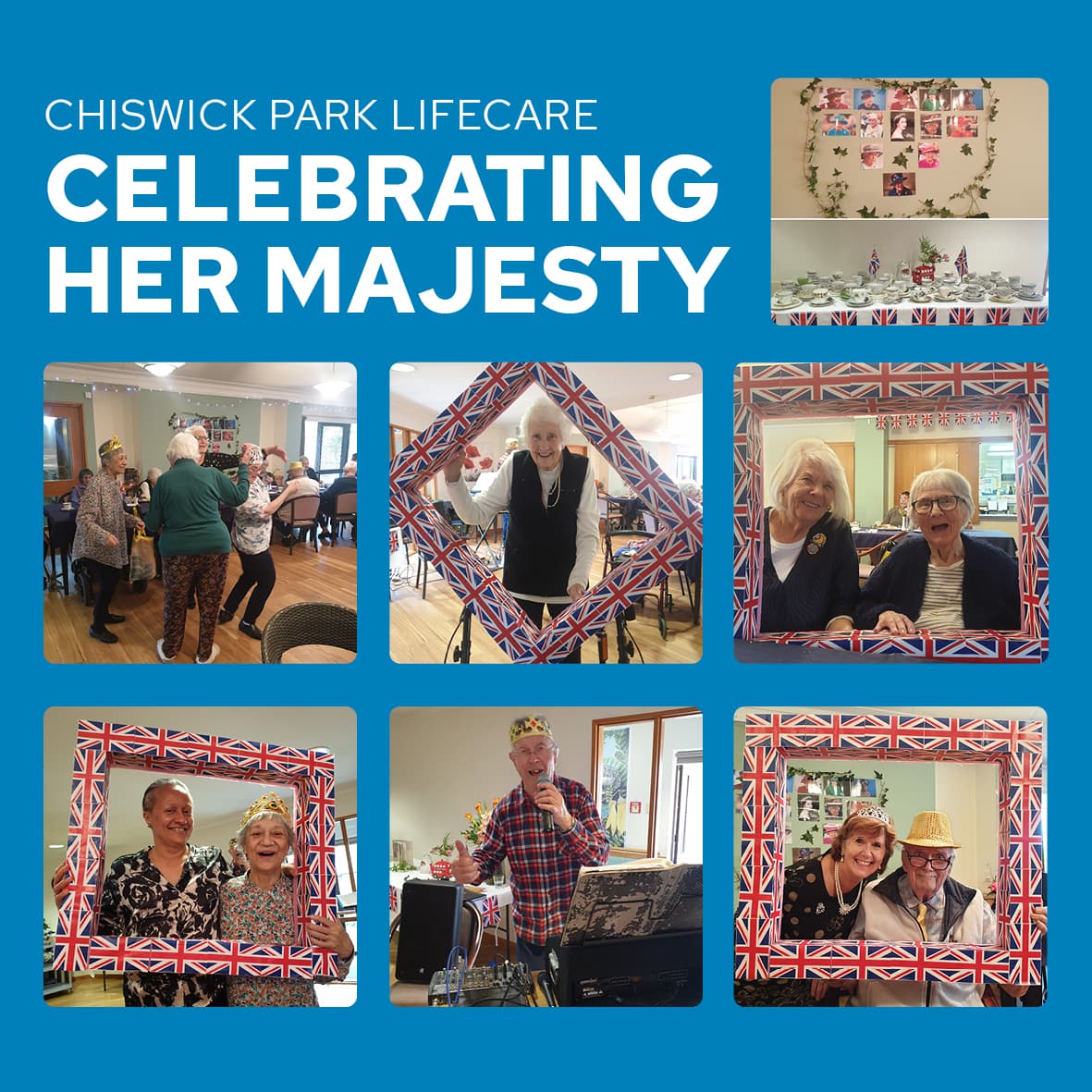 Chiswick Park celebrates Queen Elizabeth 