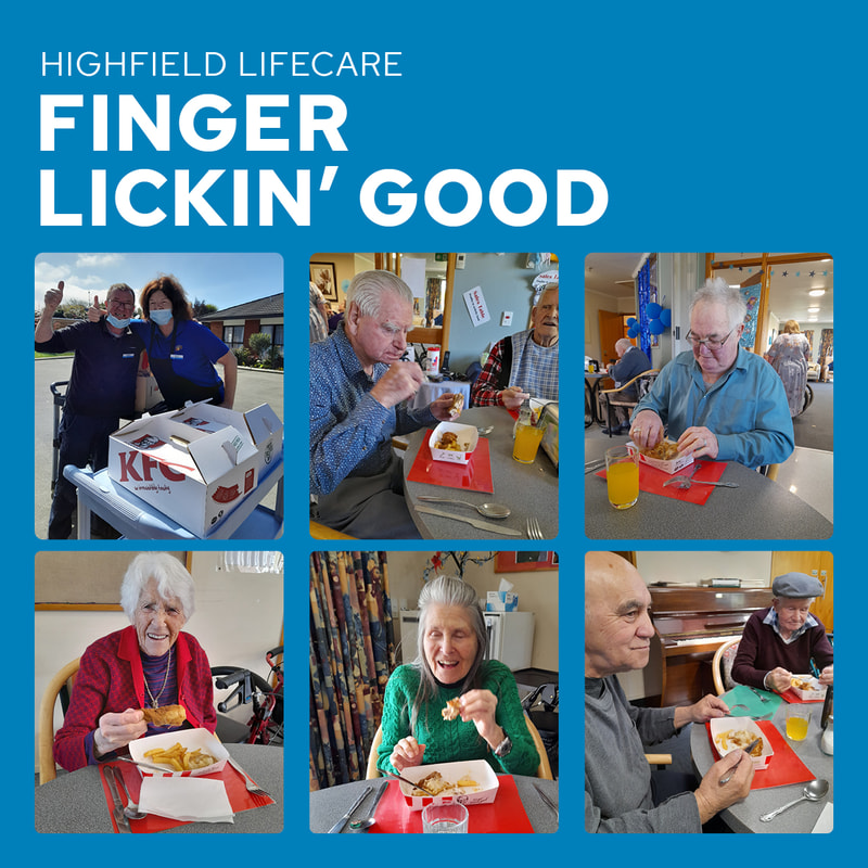 KFC for the Highfield Lifecare residents!