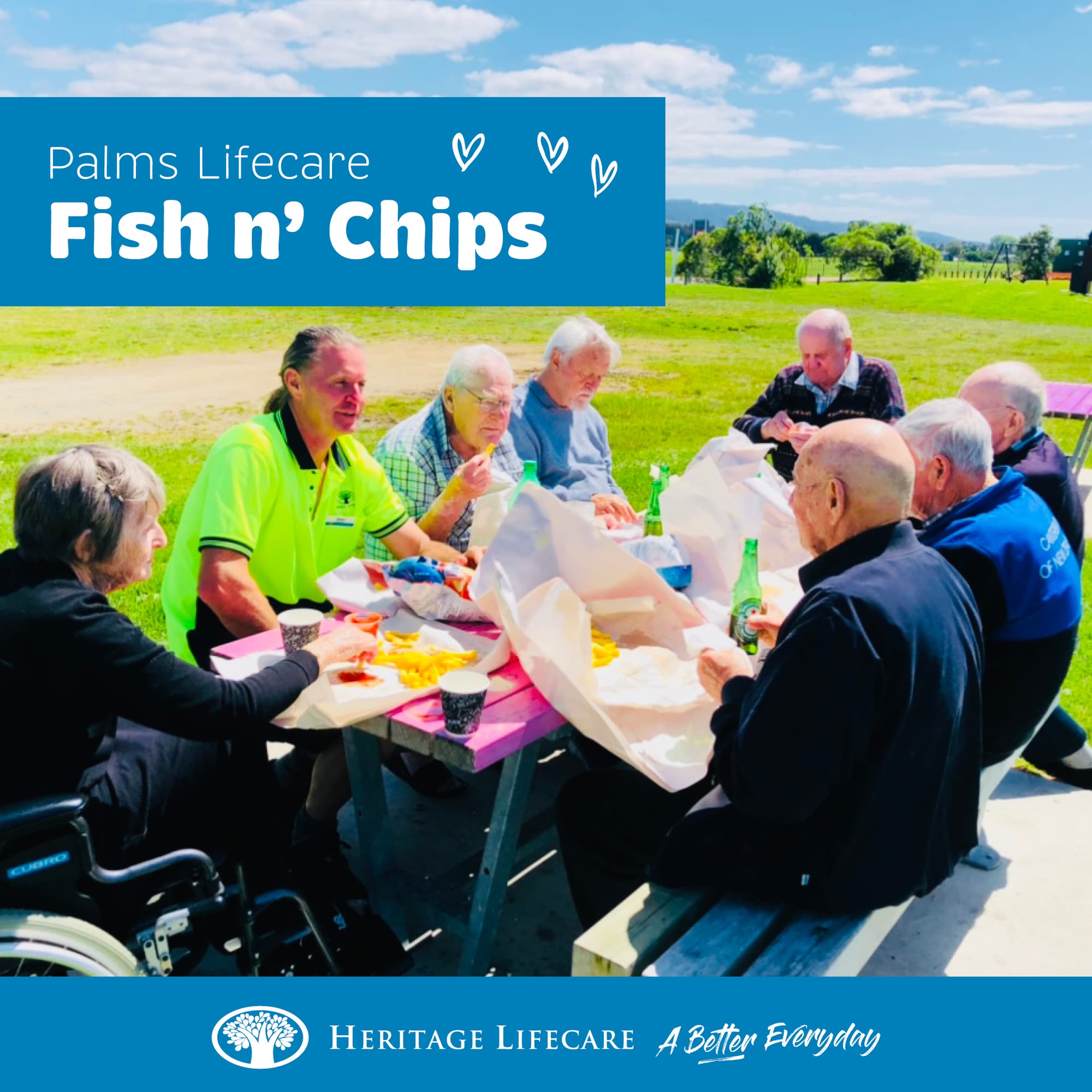 Fish’n’Chips at the Beach!