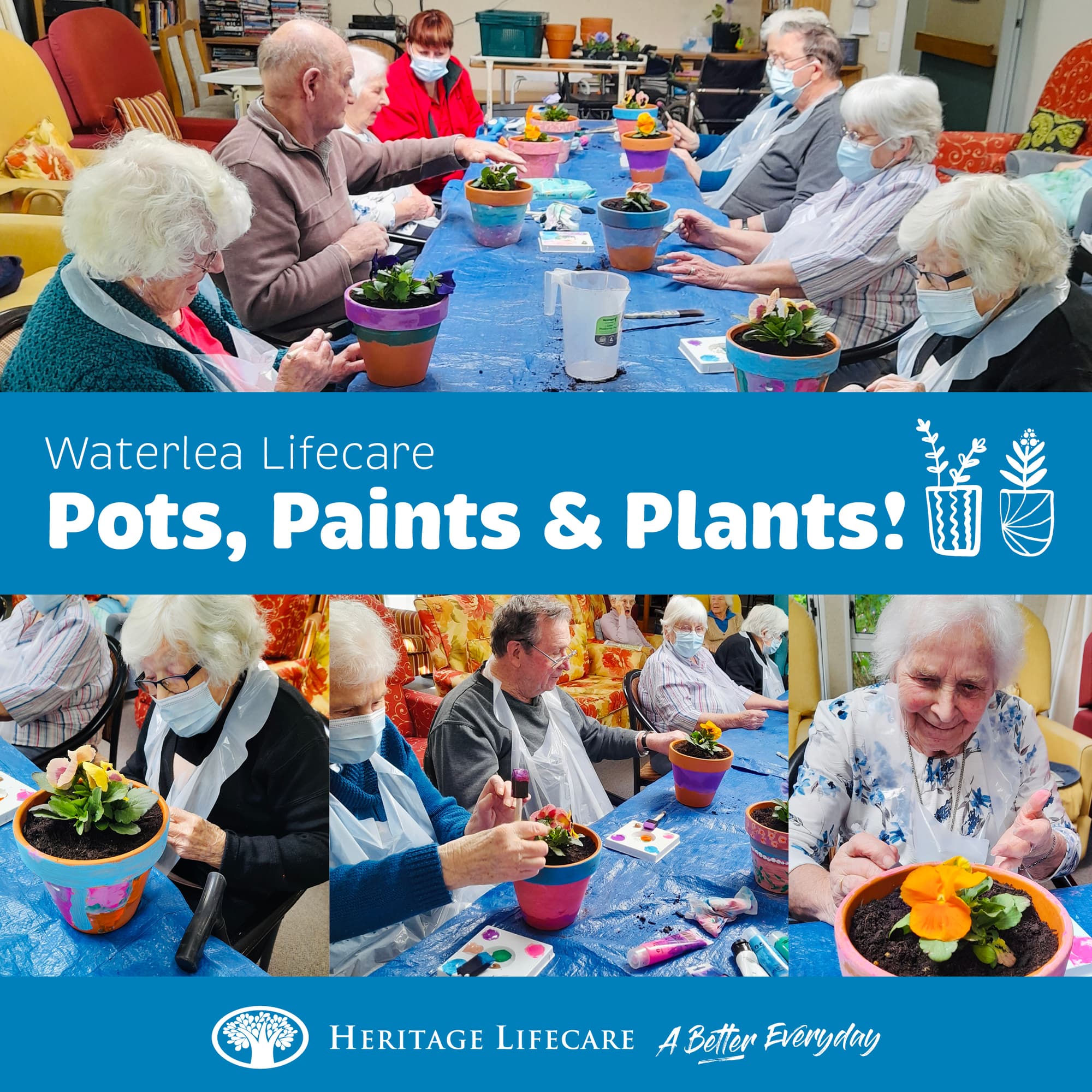 Pots, Paints and Plants!